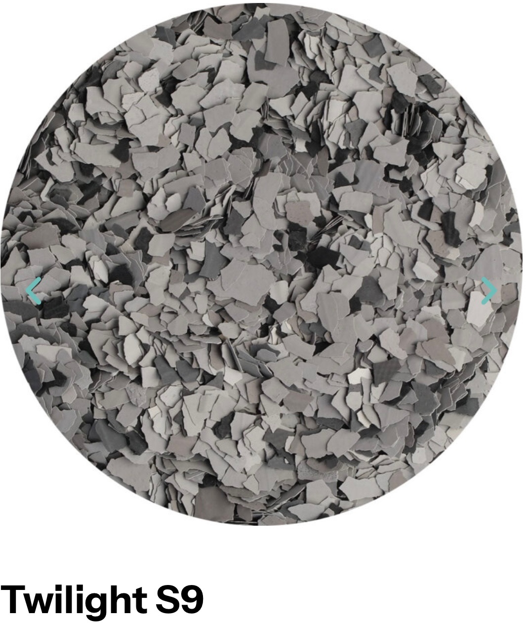 Twilight epoxy flake blend