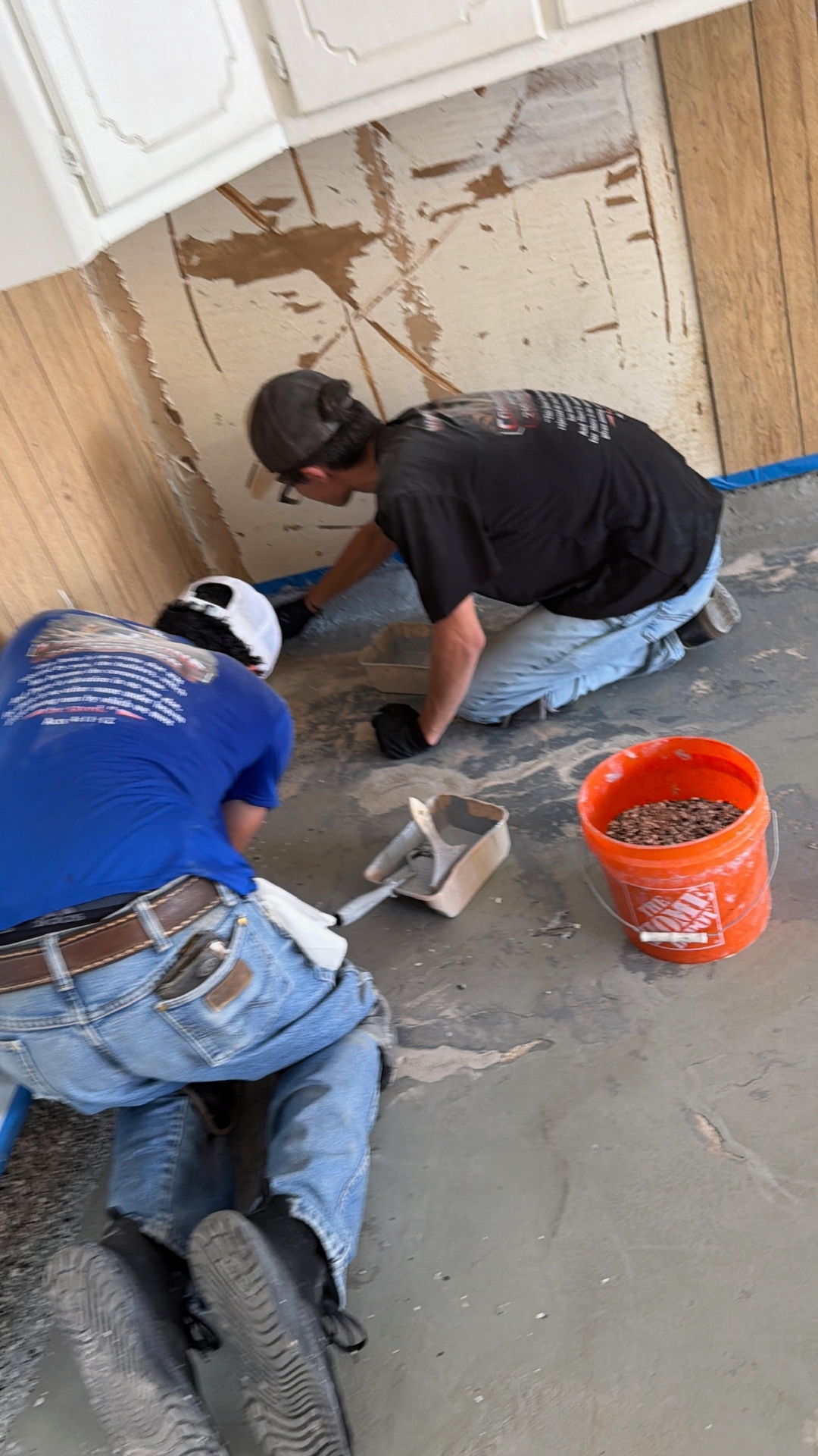 Concrete prep and repair before epoxy